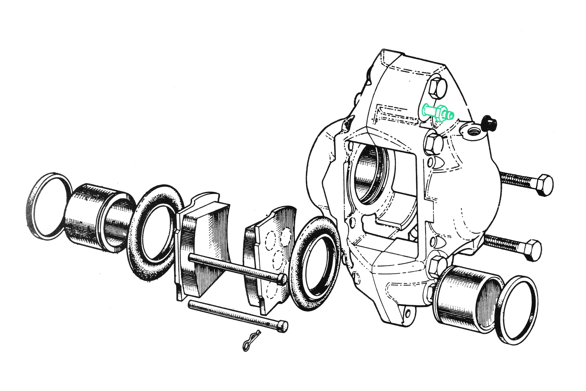 Brake Caliper Bleed Screw